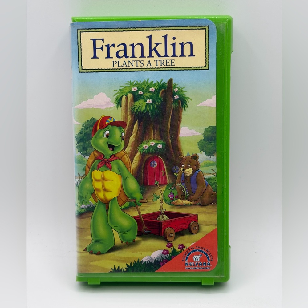Franklin Plants A Tree - Green Clamshell Case (VHS, 1997)